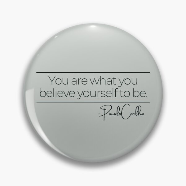 Item preview, Paulo Coelho Inspirational Quotes designed and sold by TonsPOD.