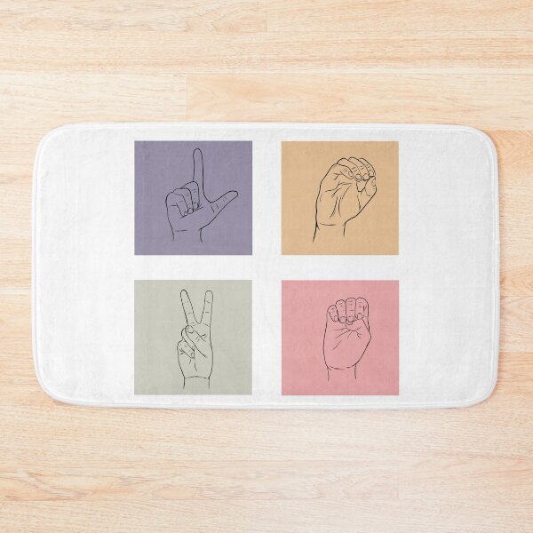 Item preview, L-O-V-E: Pastel (Outline) designed and sold by rmcbuckeye.