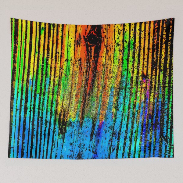 Item preview, Rough Wood- Rainbow designed and sold by Designs By YL.