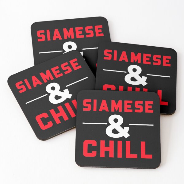 Item preview, Siamese Cat And Chill designed and sold by Wachi-A.