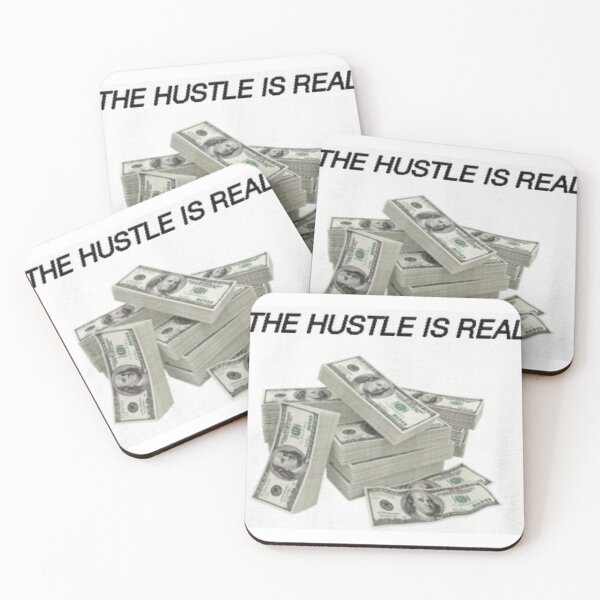 Item preview, THE HUSTLE IS REAL -STACKS designed and sold by giantstep.