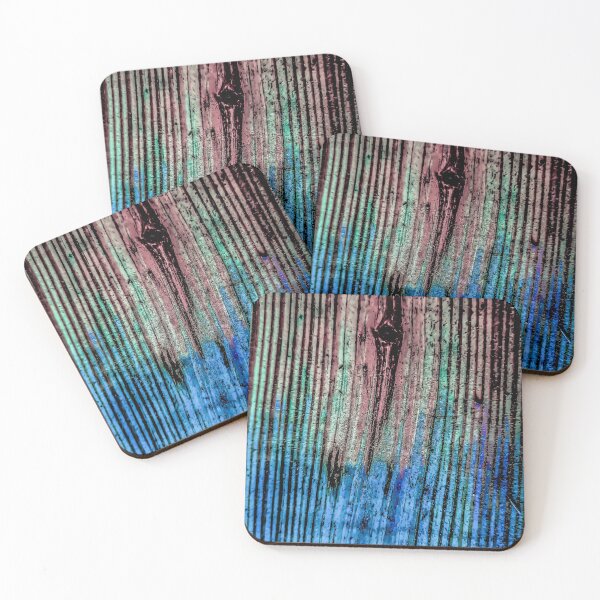 Item preview, Rough Wood- Purple Rainbow designed and sold by Designs By YL.