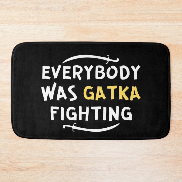 Item preview, Everybody Was Gatka Fighting - PUGB - Indian Martial Arts Gatka designed and sold by FOGODesigns.