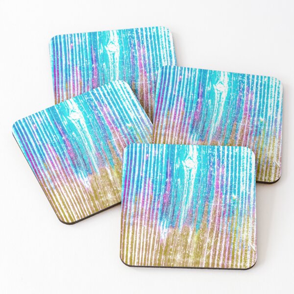 Item preview, Rough Wood- Unicorn Rainbow designed and sold by Designs By YL.