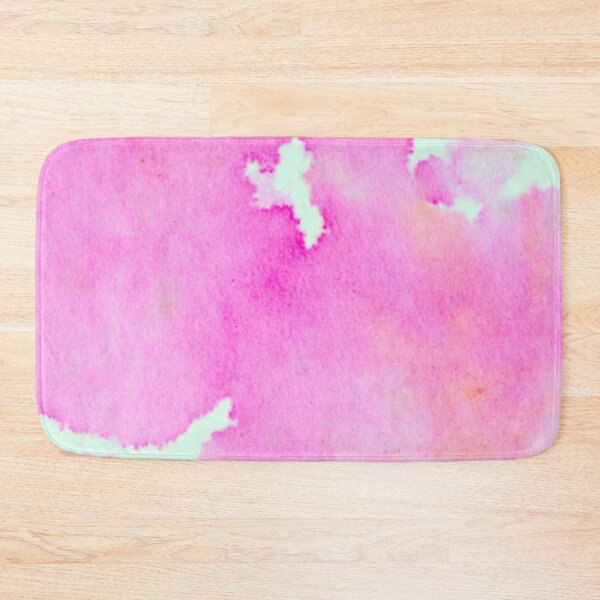 Item preview, Pink Magenta Watercolor Ink Patches Abstract Pattern designed and sold by hearthearts.