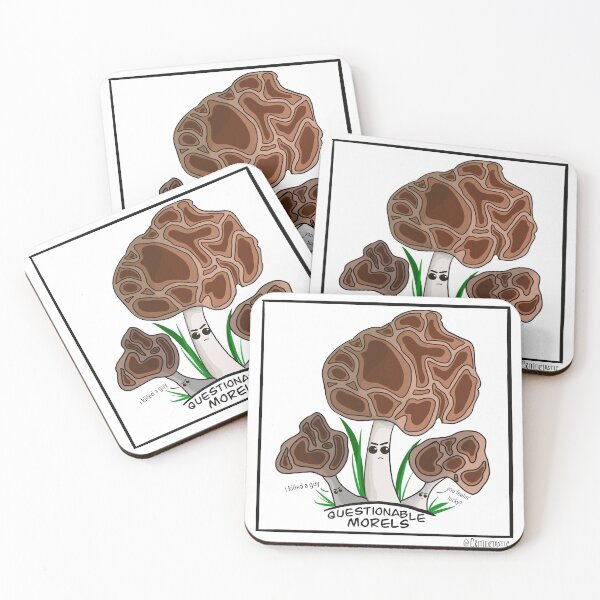 Item preview, Mushroom Art : Questionable Morels designed and sold by Crittertastic.