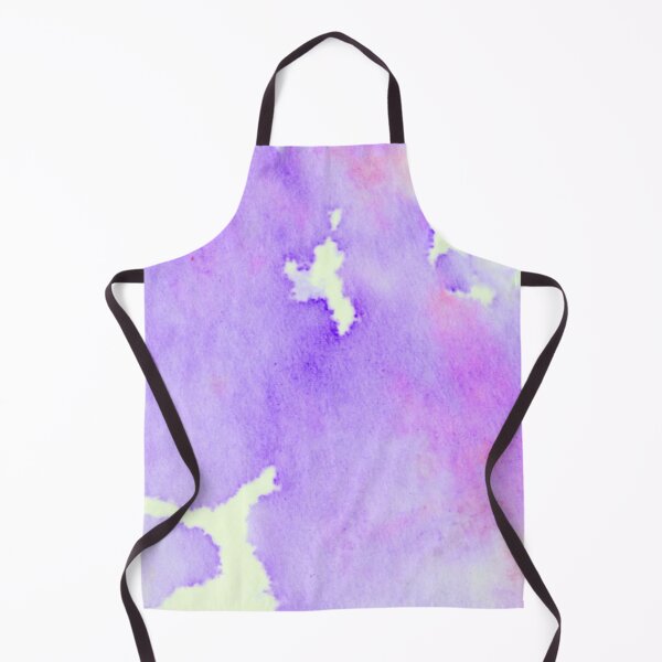 Item preview, Purple Lavender Watercolor Ink Patches Abstract Pattern designed and sold by hearthearts.