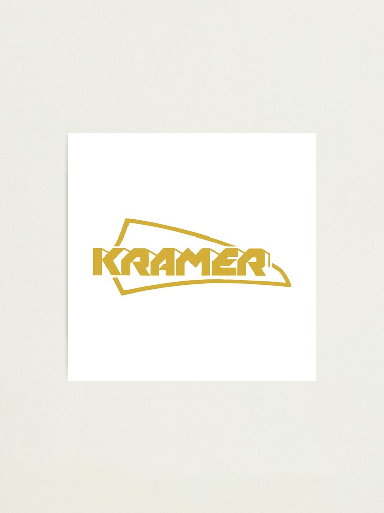 "Kramer Guitars Logo" Photographic Print by leavylouise Redbubble