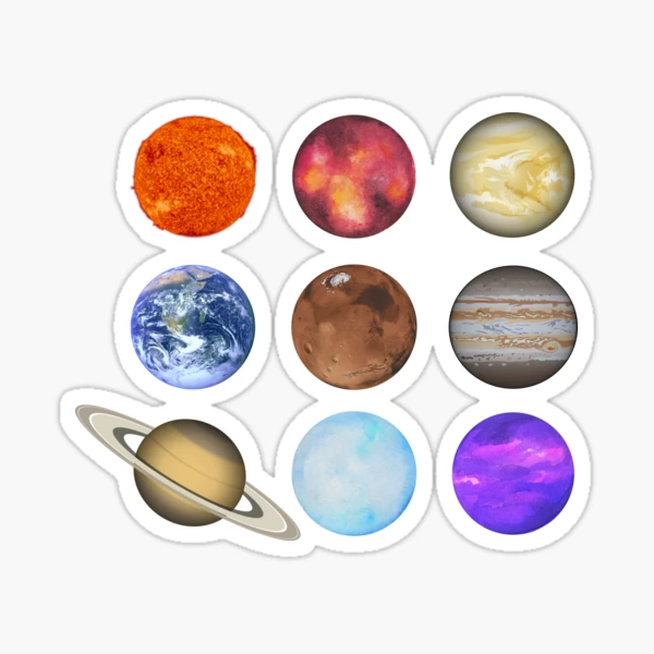 Planet Space Sticker - Planet Space Cute - Discover & Share GIFs