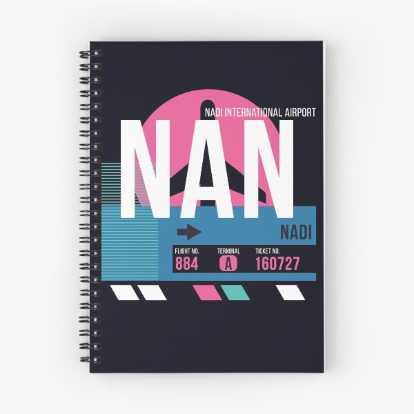 Item preview, Nadi Fiji (NAN) Airport Code Baggage Tag designed and sold by SLAG-Creative.