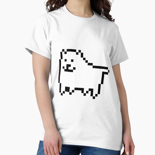 Vista previa del artículo con la obra «Undertale - Perro molesto», diseñado y vendido por RubbleHeart.