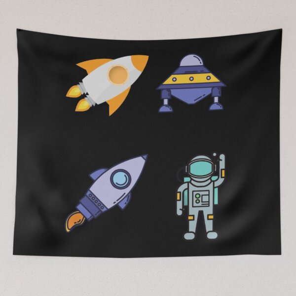 Item preview, Kids Spaceships designed and sold by thekidsprint.