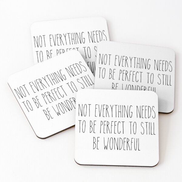 Item preview, Perfectionist quote designed and sold by pb598.