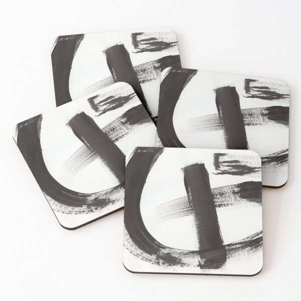 Item preview, Movement in Black designed and sold by latheandquill.