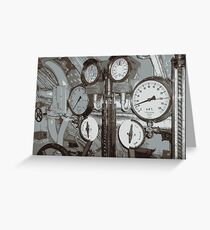 Gauges Greeting Card
