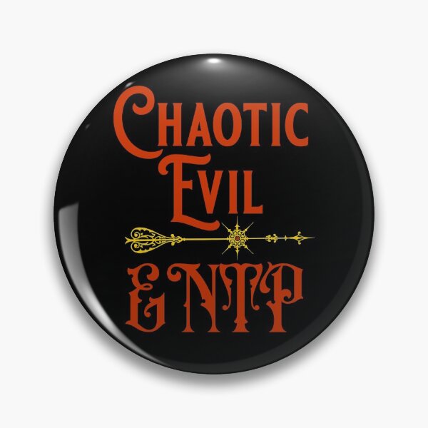 Item preview, Chaotic Evil ENTP designed and sold by sandpiperstudio.