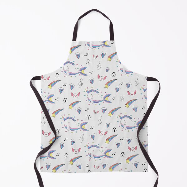 Item preview, Unicorn Whale Pattern Kids Mask designed and sold by della95.