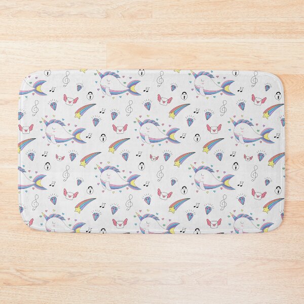 Item preview, Unicorn Whale Pattern Kids Mask designed and sold by della95.