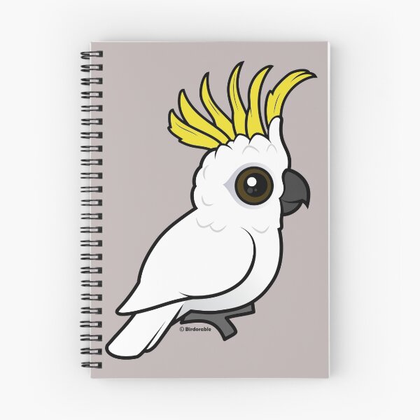 Item preview, Cute Sulphur-crested Cockatoo by Birdorable designed and sold by Birdorable.