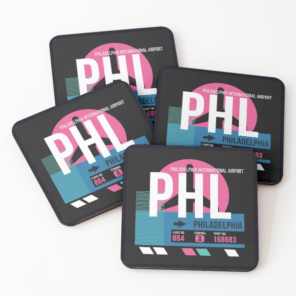Item preview, Philadelphia, Pennsylvania (PHL) Airport Code Baggage Tag designed and sold by SLAG-Creative.