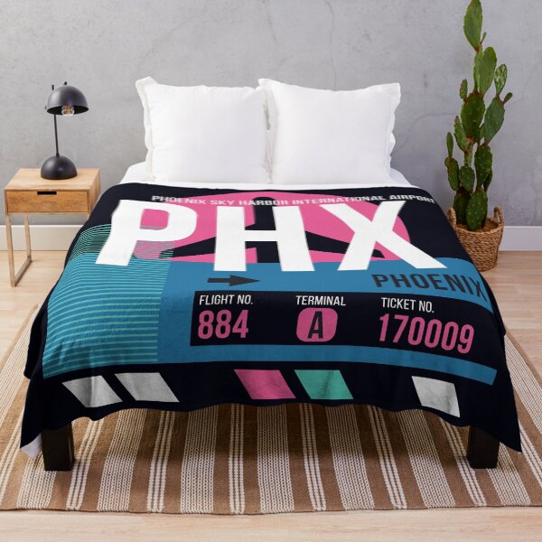 Artikelvorschau, Gepäckanhänger mit Flughafencode in Phoenix, Arizona (PHX) entworfen und verkauft von SLAG-Creative.