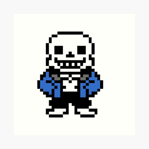 Sans just made a pun  Pixel art pattern, Undertale pixel art, Pixel art  grid