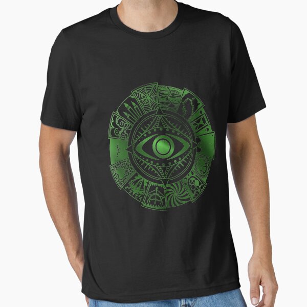 Vista previa del artículo con la obra «Camiseta con la rueda de los 15 miedos», diseñado y vendido por ongcong0202.