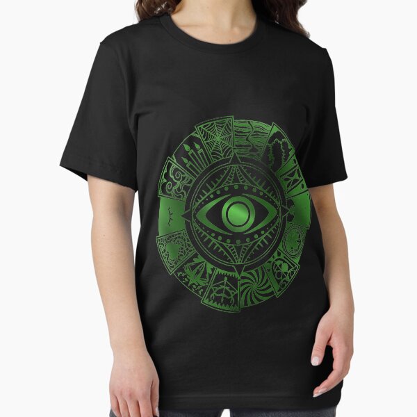 Vista previa del artículo con la obra «Camiseta con la rueda de los 15 miedos», diseñado y vendido por ongcong0202.