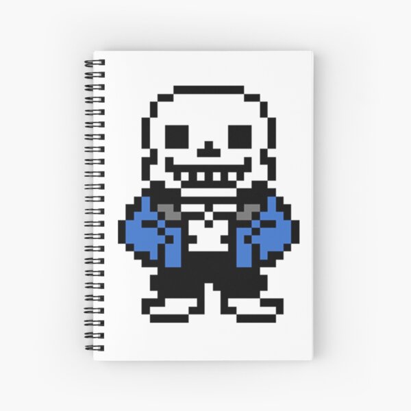 Undertale Sans Pixel Art | Hardcover Journal