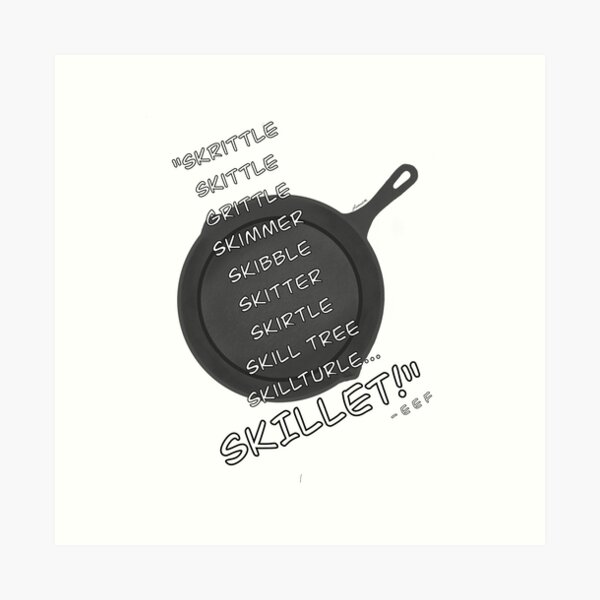 Unus Annus EEF Skillet design Art Print