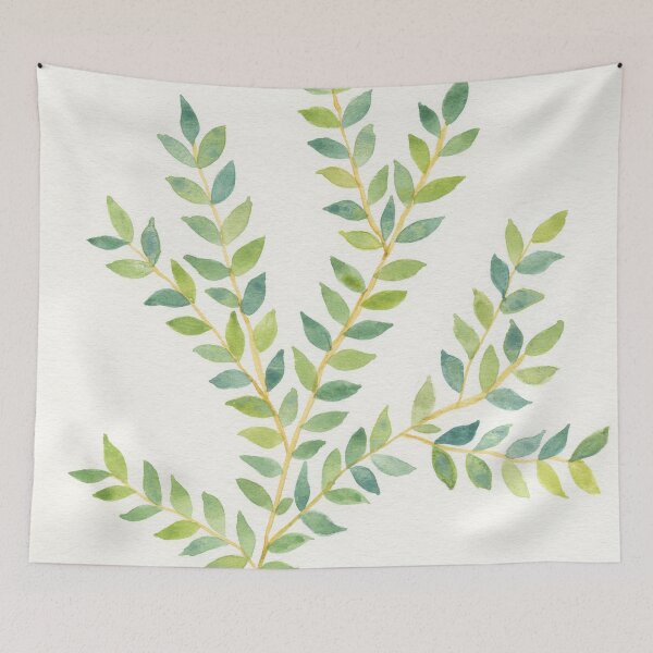 Item preview, Watercolor Branch designed and sold by latheandquill.