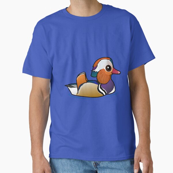 Cute Cartoon Mandarin Duck Classic T-Shirt