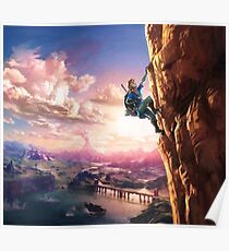 Zelda Breath of the Wild key Artwork (Works on every Item!) Poster