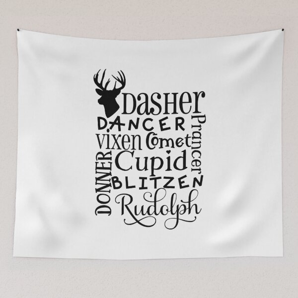 Item preview, All Santas Reindeer designed and sold by Alaskandreamer.