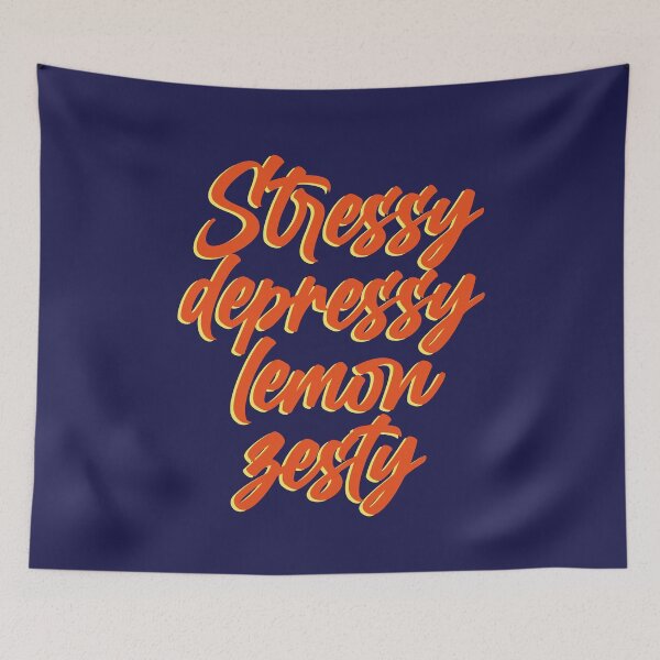 Item preview, Stressy depressy lemon zesty designed and sold by Lhadii.