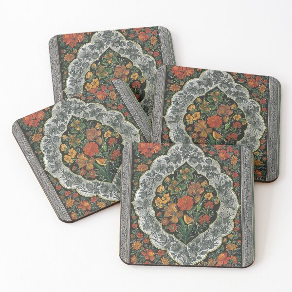 Item preview, Persian Flower and Nightingale Miniature designed and sold by ArtEntwined.