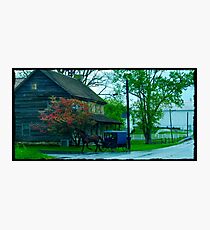 Amish Buggy Photographic Print