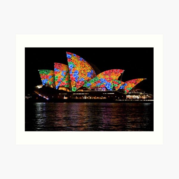 Vivid 2016 Opera House 39 Art Print