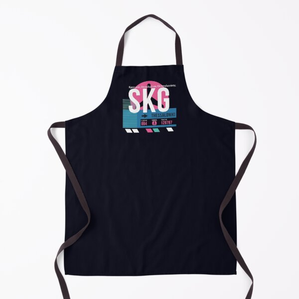 Item preview, Thessaloniki, Greece (SKG) Airport Code Baggage Tag designed and sold by SLAG-Creative.
