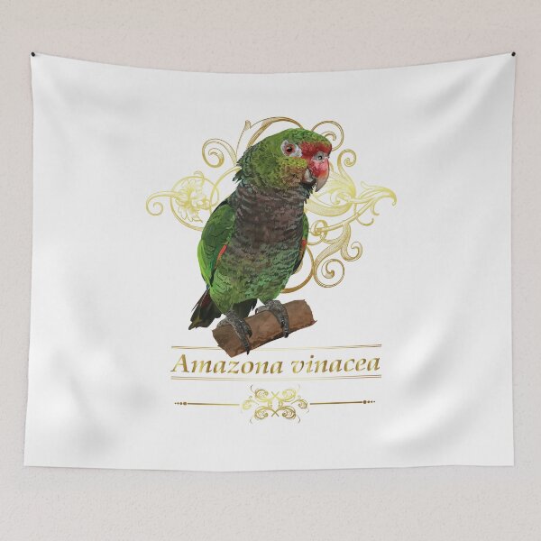 Item preview, vinaceous parrot designed and sold by obscurite.