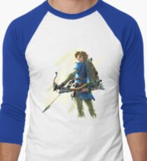 Zelda Breath of the Wild Archer Link 2 Men's Baseball ¾ T-Shirt