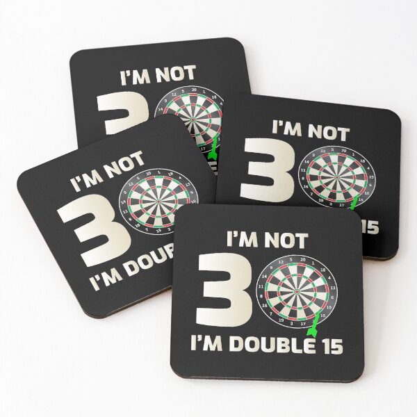 Item preview, Darts Players Bullseye Shooting 30th Birthday Gift designed and sold by CuteDesigns1.