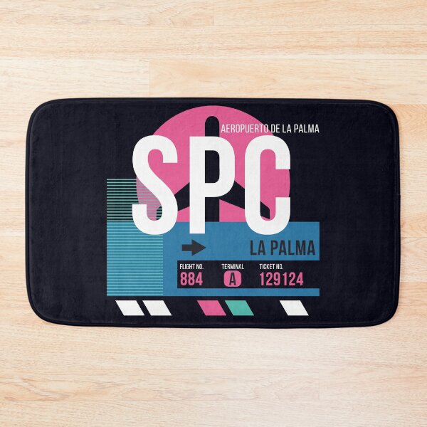 Item preview, La Palma Tenerife, Spain (SPC) Airport Code Baggage Tag designed and sold by SLAG-Creative.