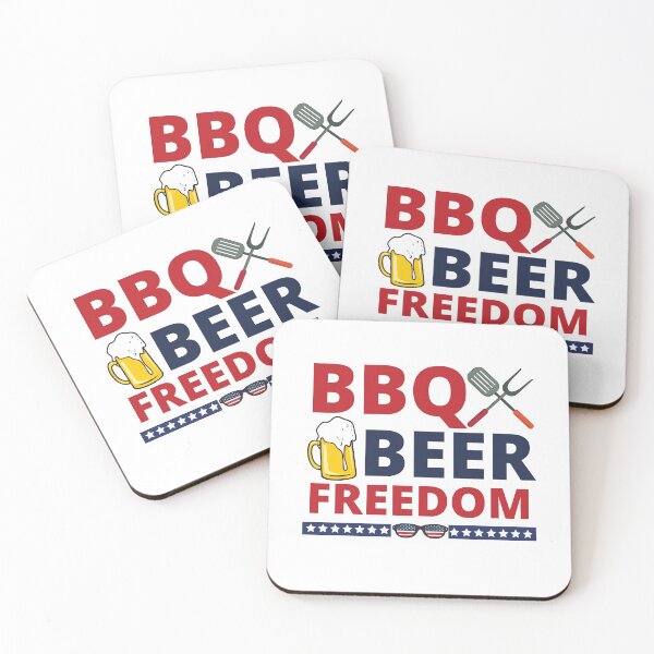 Item preview, BBQ BEER FREEDOM  designed and sold by i-longmanshop.