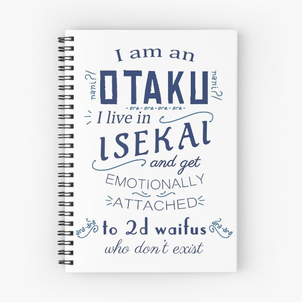 Item preview, Otaku, Isekai, 2D Waifus designed and sold by CCCDesign.