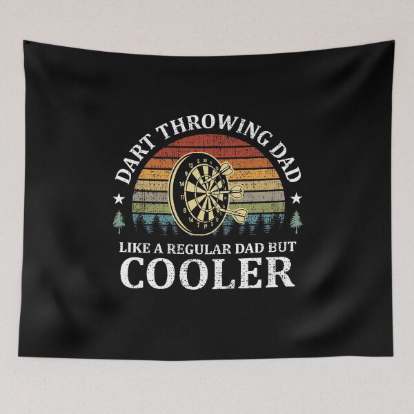 Item preview, Darts Players Dad Fathers Day Vintage Retro designed and sold by CuteDesigns1.