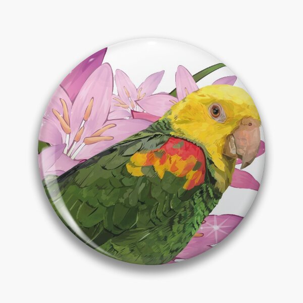 Item preview,  yellow-headed parrot designed and sold by obscurite.