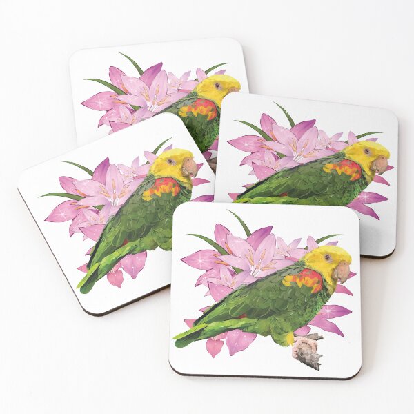 Item preview,  yellow-headed parrot designed and sold by obscurite.