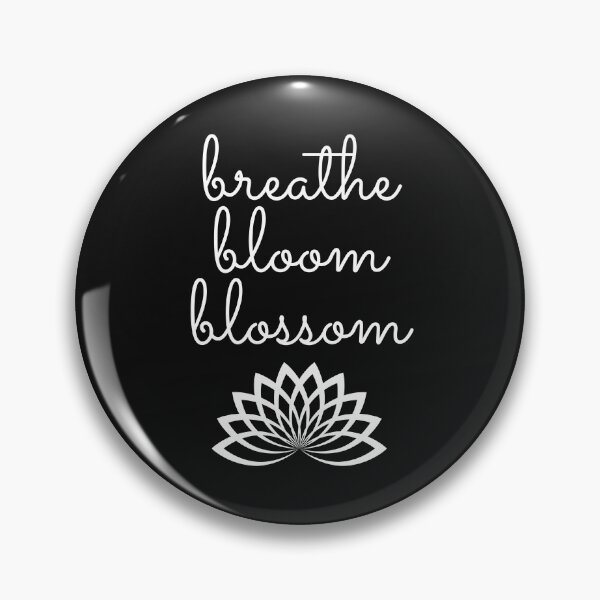 Item preview, Breathe bloom blossom 2 designed and sold by eyoginminimal.