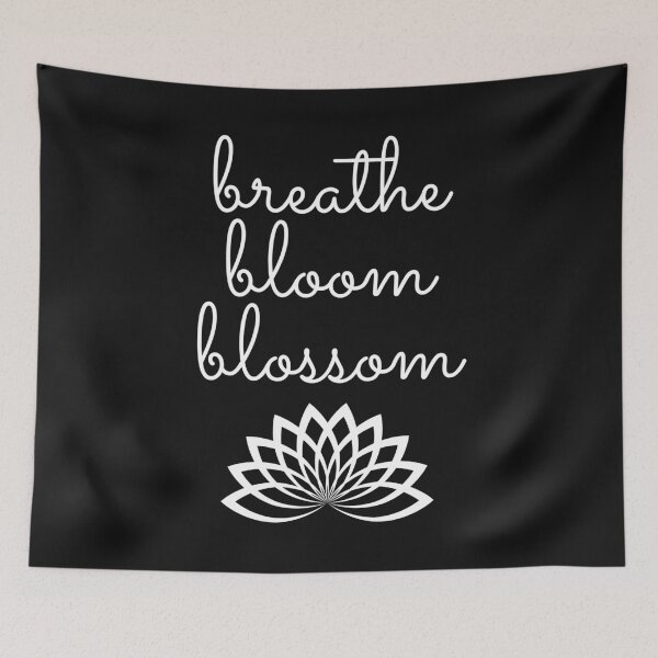 Item preview, Breathe bloom blossom 2 designed and sold by eyoginminimal.